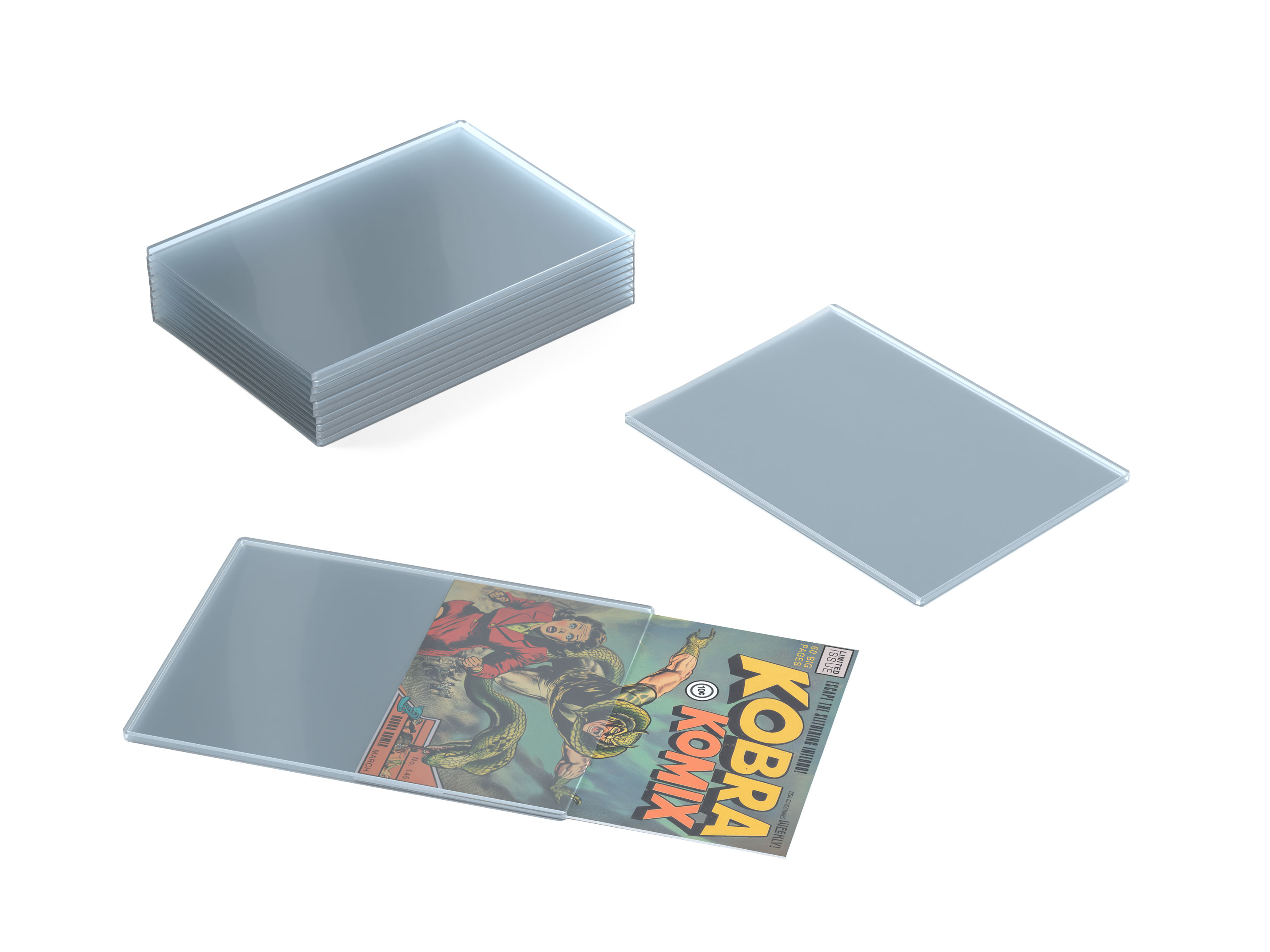 Comic Book Toploader Golden Size 10 x Kobra Collect