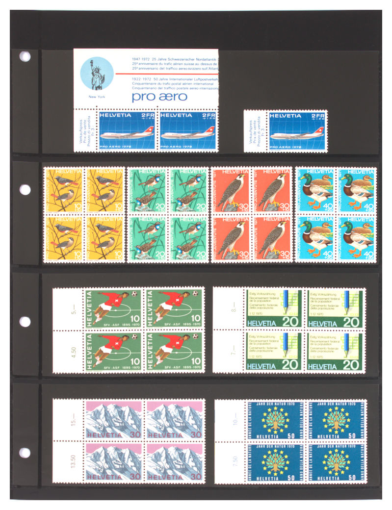 Stock Pages "Combi" Double Sided, Black