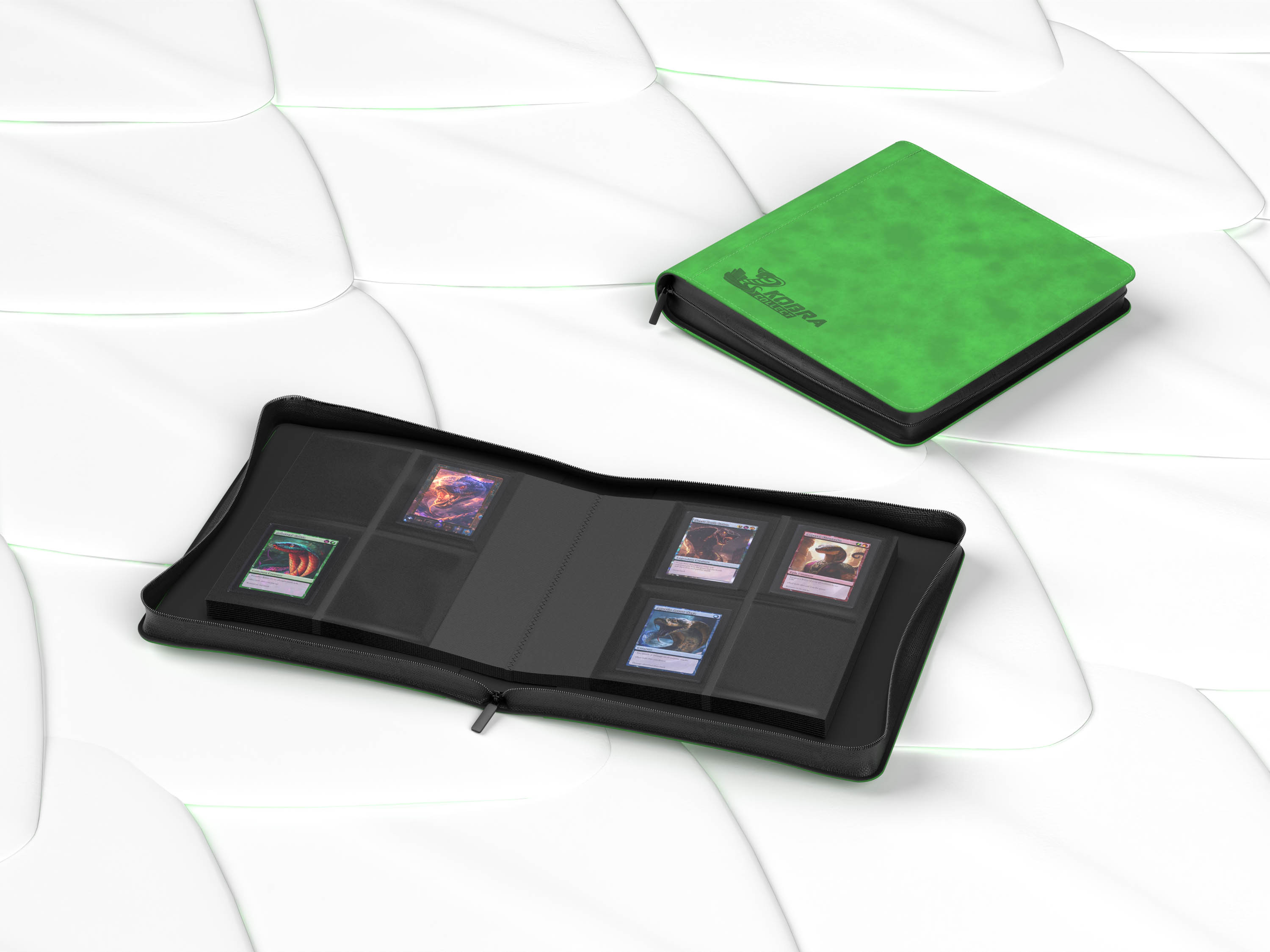 4 Pocket Premium Toplader Binder with Zipper Kobra Collect