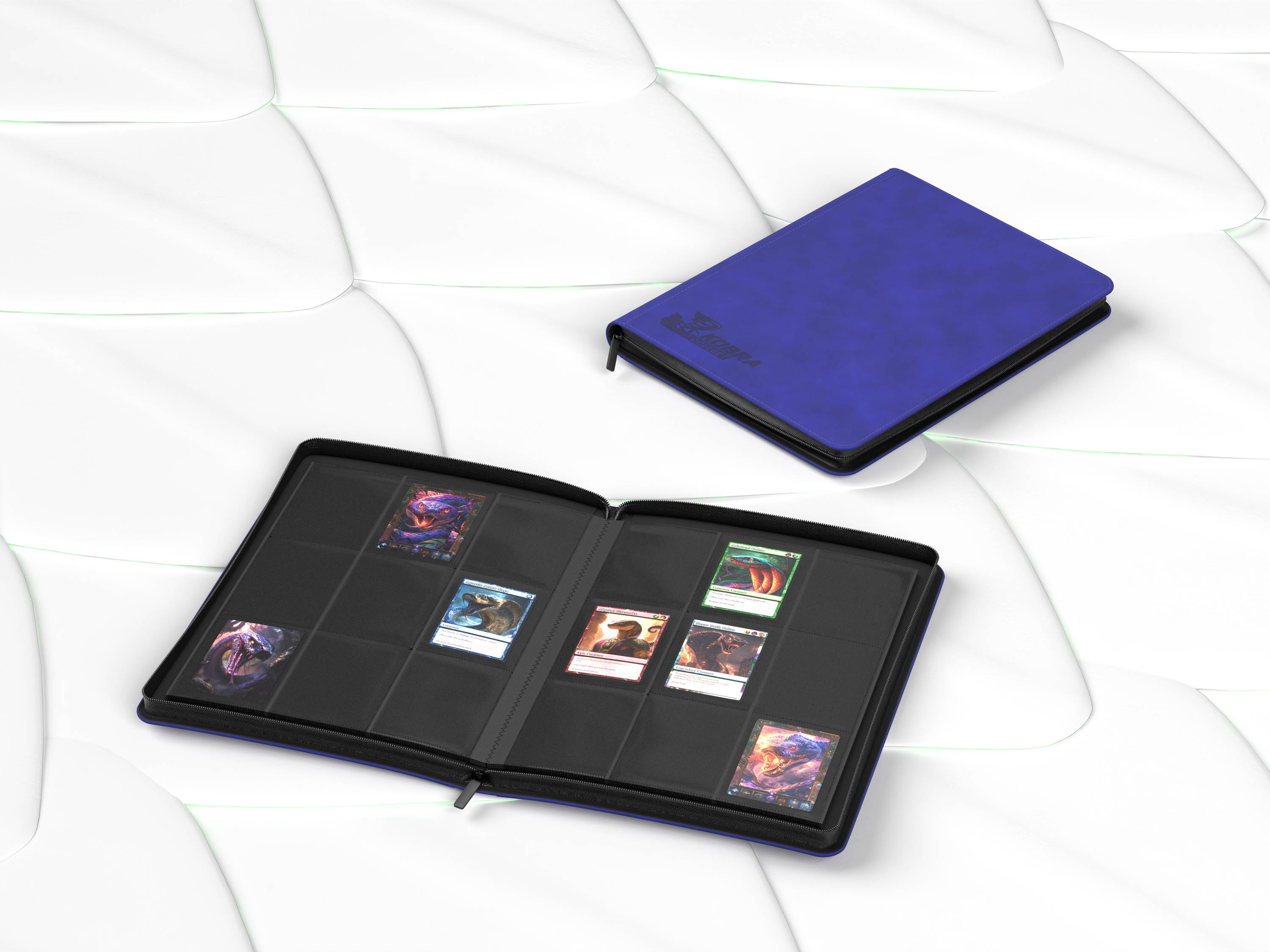 9 Pocket Premium Collectors Album with Zipper Kobra Collect