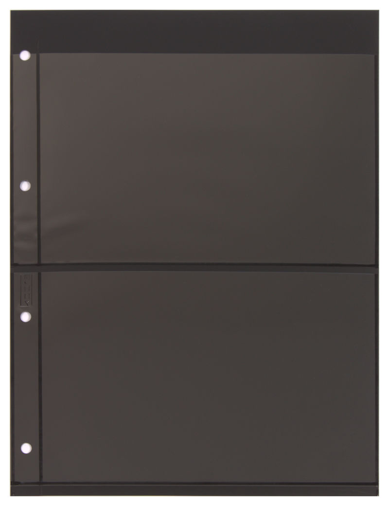 Stock Pages "Combi" Double Sided, Black
