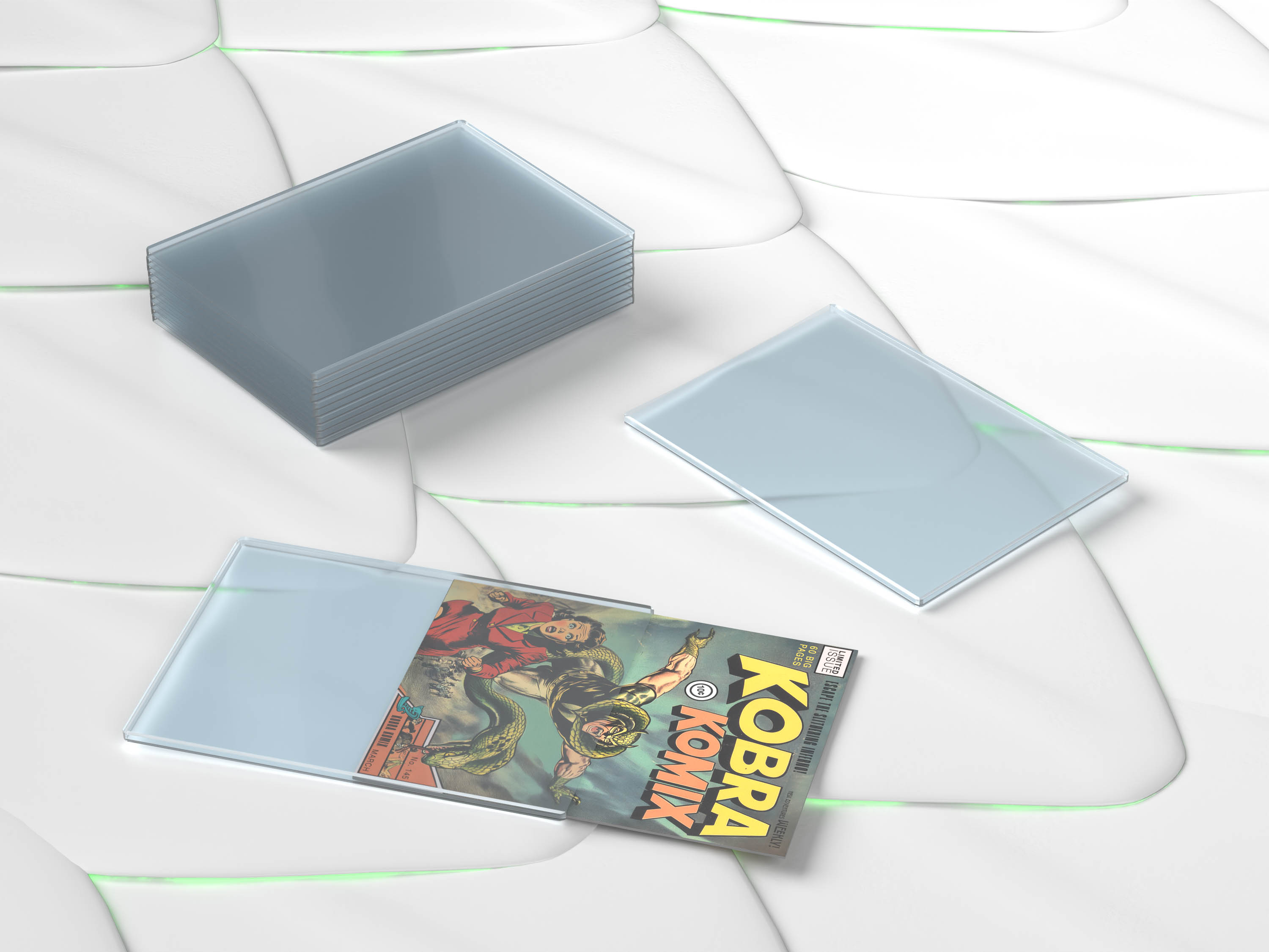 Comic Book Toploader Golden Size 10 x Kobra Collect