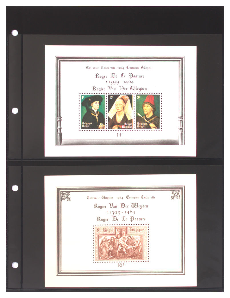 Stock Pages "Combi" Double Sided, Black