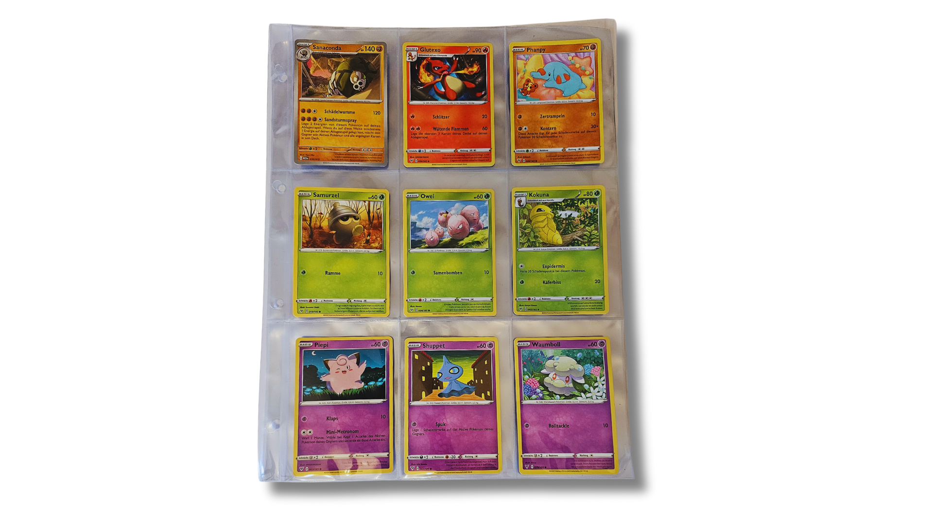 Ersatzblätter für Lageralbum