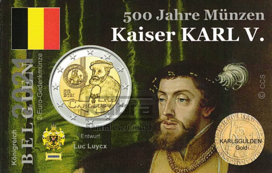 500 Jahre Münzen Kaiser Karl V. 