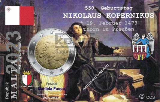 550. Geburtstag Nikolaus Koperniku 