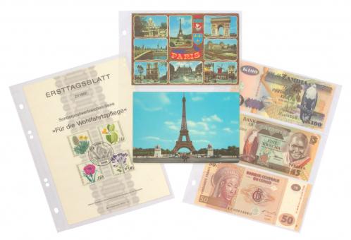 Kleine Ersatzblätter für ETB, Postkarten und Banknoten 