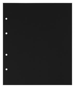 Zwischenblätter aus dünnerem schwarzem Karton