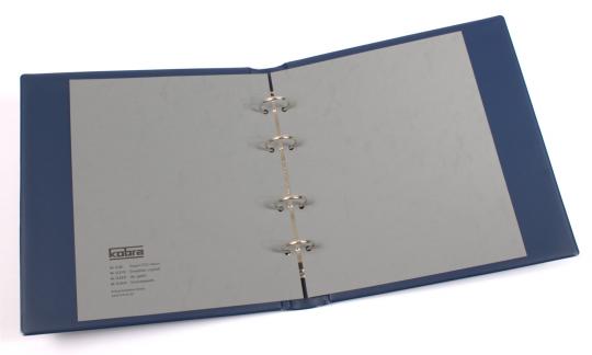 Luxury Ring Binder without Pages blue