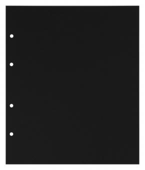 Zwischenblätter aus schwarzem Karton