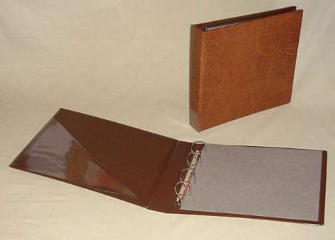 Ring Binder of Liebig Picture Album (Without Pages) brown